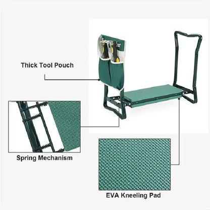 Garden Folding Chair Portable Garden kneeler Rest Stool