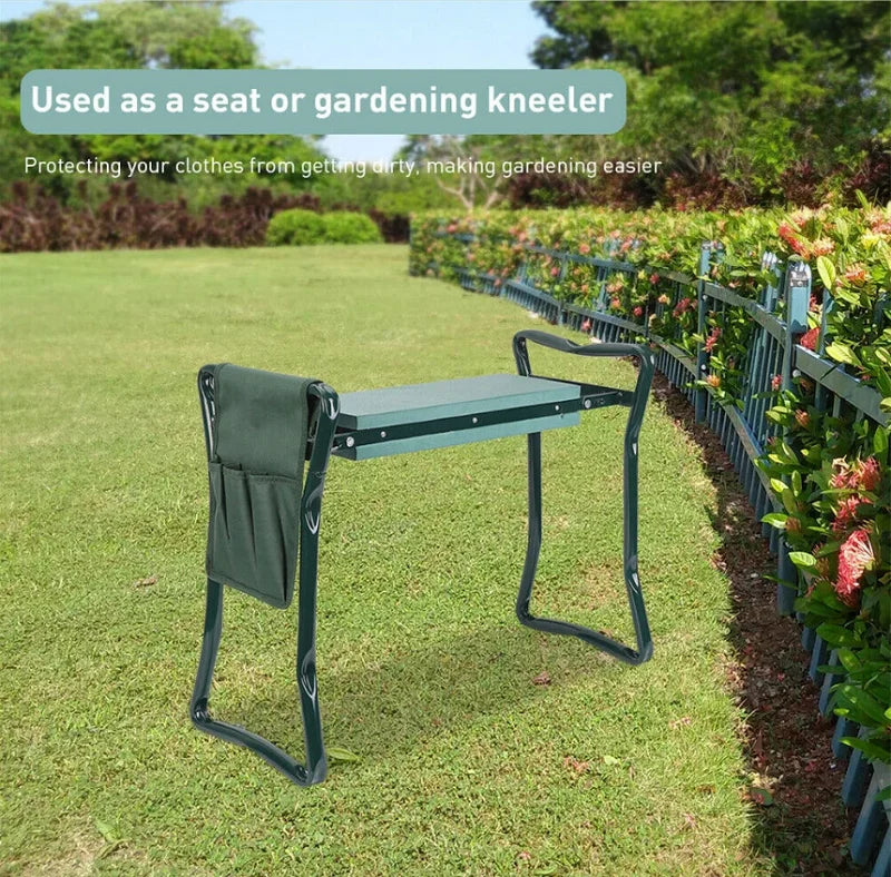 Garden Folding Chair Portable Garden kneeler Rest Stool