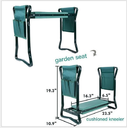 Garden Folding Chair Portable Garden kneeler Rest Stool