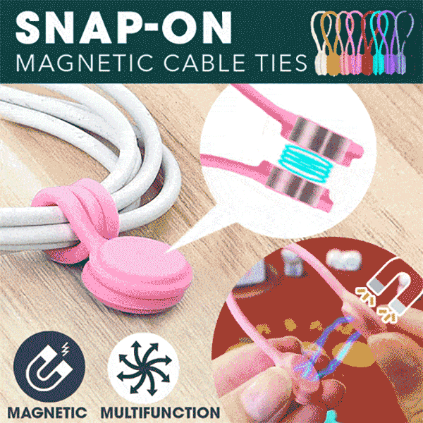 🎁Snap-On Magnetiska Kabelband