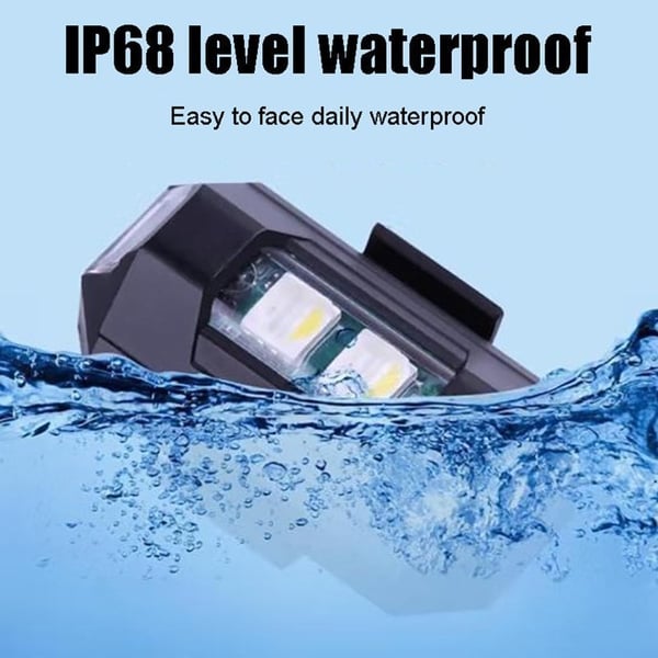 🔥LED Anti-kollisionsljus med fjärrkontroll