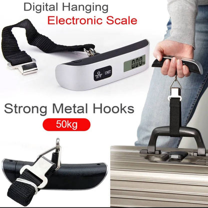 Bärbara digitala bagagevåg på 50 kg